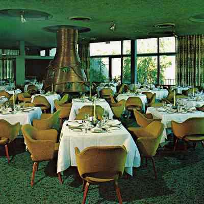 Arch Restaurant: Dining Room Interior, 1963