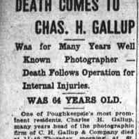          Poughkeepsie Eagle-News, July 13, 1917
   