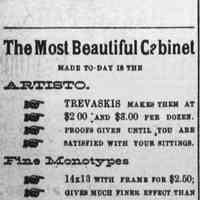          Advertisement in The Standard Speaker, Hazelton, June 20, 1893
   