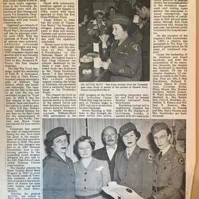 Girl Scout Scrapbook: "The American Red Cross"