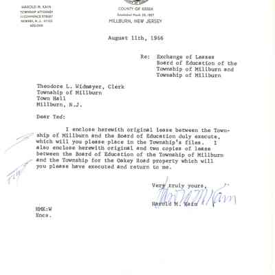 Oakey: Oakey Tract Lease, 1966