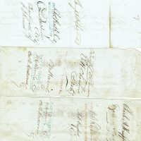          Condit: Israel Condit Promissory Note and Checks, 1862 picture number 2
   