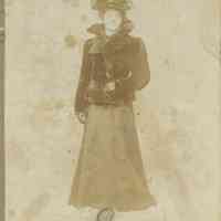 Bosworth: Unidentified Woman in Fashionable Attire, c.1890