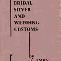 Swain: Emily Post Bridal Silver & Wedding Customs, 1929