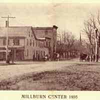          Millburn Center looking west past Main Street, 1895 picture number 2
   