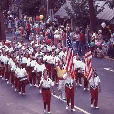July 4: Shriners in American Bicentennial Parade, 1976