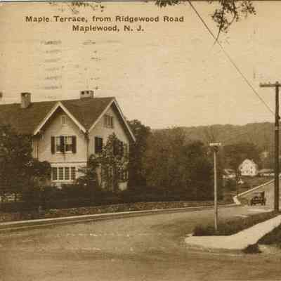 Maplewood: Maple Terrace from Ridgewood Road, 1931