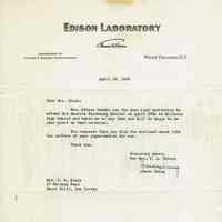          Eisenberg: Maurice Eisenberg Millburn Concert Materials, 1945 picture number 5
   