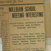 Wyoming Civic Association: Sending Millburn School Students out of town, 1914