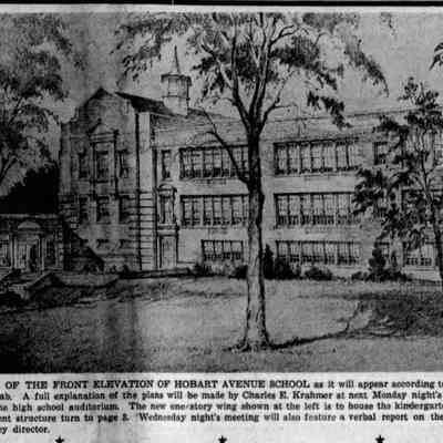 Short Hills School: Remodeling of the Short Hills School, 1951-1952