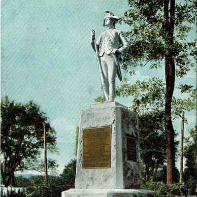 Springfield: Soliders Monument, Springfield, N.J., c. 1907