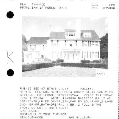17 FOREST DRIVE NORTH