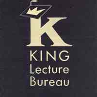          Dunn: King Lecture Bureau Brochure, 1970-71 picture number 1
   