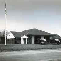 Fire Department: Fire Station on White Oak Ridge Road, c. 1956