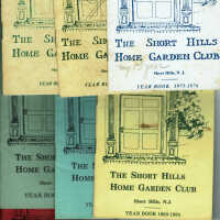 Short Hills Home Garden Club Yearbooks, 1970s and 80s