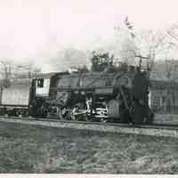 Railroad: Delaware, Lackawanna and Western Class 202 Steam Locomotive in Millburn