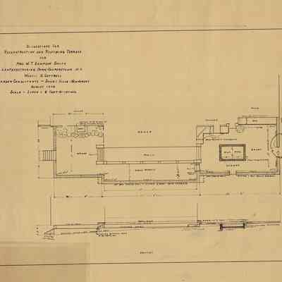 Wodell & Cottrell: Landscape Plan for Mrs. W.T. Sampson Smith, 1936