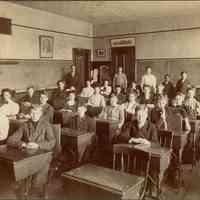 Short Hills School: Classroom Photograph with Guy R. Bosworth, c. 1907