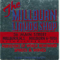 Millburn Liquor Shop Matchbook Cover