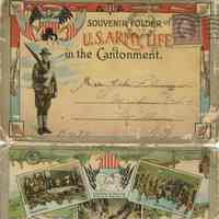 Flanagan: Army Life in the Cantonment Postcard Booklet, 1918