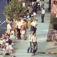          July 4: Spectators on Millburn Avenue at the American Bicentennial Parade, 1976 picture number 2
   