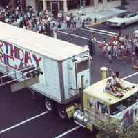          Edward Staeger's Happy Birthday America Truck
   