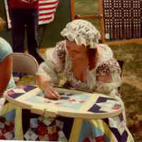 Memorial Day: Quilting Demonstration in Taylor Park, 1976