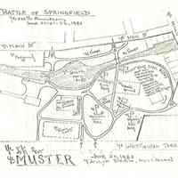          Battle of Springfield: Bicentennial Committee Plans, Program and Activity Map 1979-1980 picture number 3
   