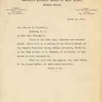          Millburn Women's Political Union: Marion Strickler Resignation, 1915 picture number 3
   