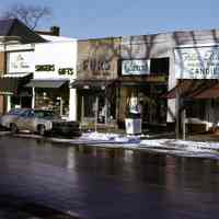 Millburn Avenue: Helen Elliot Candies, Singers Gifts, Suburban Shop, c. 1960