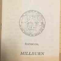 Girl Scout Scrapbook: Historical Sites in Millburn/Short Hills Booklet