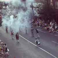          July 4: Revolutionary War Costumed Marchers in American Bicentennial Parade, 1976 picture number 4
   