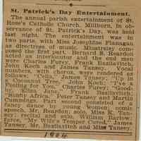          Flanagan: St. Patrick's Day Entertainment, 1903-4 picture number 2
   