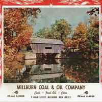 Millburn Coal and Oil Company: 1958 Wall Calendar