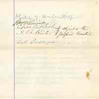          Hartshorn: Petition Against Store in Short Hills, 1885 picture number 2
   