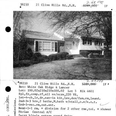 21 CLIVE HILLS ROAD