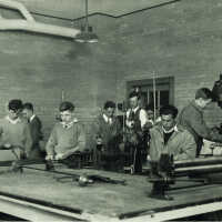 Millburn High School Metal Shop Class, 1931