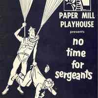 Paper Mill Playhouse Program: No Time for Sergeants, 1958