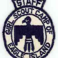 Girl Scouts: Girl Scout Camp of Eagle Island Staff Patch