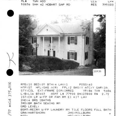42 HOBART GAP ROAD