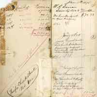          Hartshorn: Check Book with Expenses, 1875 picture number 2
   
