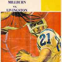 Football: Millburn High School vs. Livingston, 1966