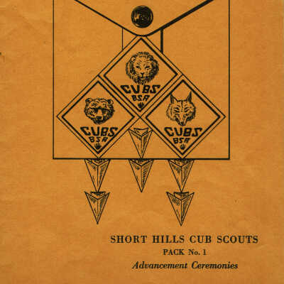 Scouts: Short Hills Cub Scouts Pack 1 Advancement Ceremonies, 1948