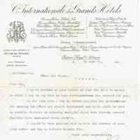          Kellogg: Chateau Royal D'Ardenne Advertisement and Letter, 1908 picture number 3
   