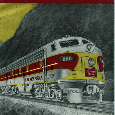 Lackawanna Railroad Time Tables, April 26, 1959
