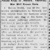          Asbury Park Press, October 5, 1905
   