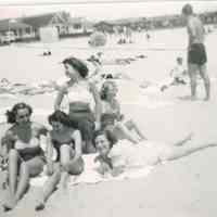 Millburn High School: Class of 1949 Beach Trip, 1949