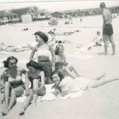 Millburn High School: Class of 1949 Beach Trip, 1949