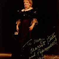 Paper Mill Playhouse: Patti Allison Autographed Photograph, 1993