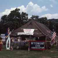 July 4: Wyoming Civic Association Tent in Taylor Park, 1976